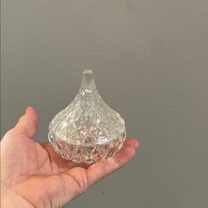 Elegant Clear Glass Trinket Dish